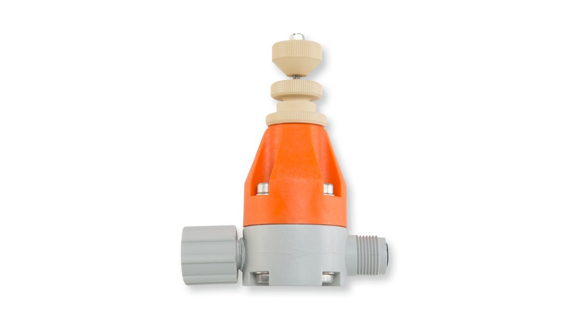 Válvulas de contrapresión/válvulas de rebose para bombas de dosificación de baja presión